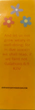 Load image into Gallery viewer, BOOKMARKS: Galations 6:9
