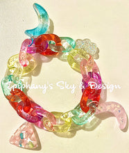 Load image into Gallery viewer, BRACELETS: RETRO SHIMMER CHARM BRACELETS