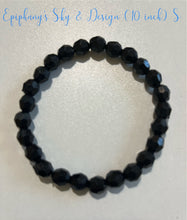 Load image into Gallery viewer, BRACELETS: Opaque Acrylic Faceted Beads (No Words)