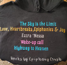 Load image into Gallery viewer, Hoodies: Epiphany Crush Books/The Sky is the Limit
