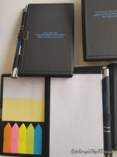 Load image into Gallery viewer, FULL COLOR
NOTE CADDY & ROSE GOLD PEN SET