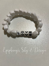Load image into Gallery viewer, BRACELETS: Valentine's Day Expression, Seed & Heart Beads