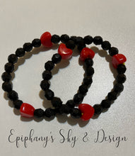 Load image into Gallery viewer, BRACELETS: Valentine's Day Expression, Seed & Heart Beads