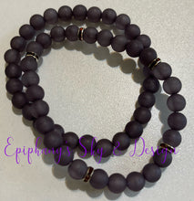 Load image into Gallery viewer, BRACELETS: FROSTED (Round) Beads