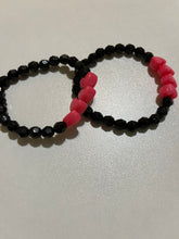 Load image into Gallery viewer, BRACELETS: Valentine's Day Expression, Seed & Heart Beads