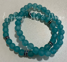 Load image into Gallery viewer, BRACELETS: FROSTED (Round) Beads