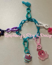 Load image into Gallery viewer, BRACELETS: 80’s Plastic Charm Bracelets