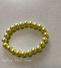 Load image into Gallery viewer, BRACELETS: Shiny, pearl-beaded bracelets