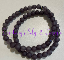 Load image into Gallery viewer, BRACELETS: FROSTED (Round) Beads
