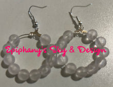 Load image into Gallery viewer, EARRINGS: FROSTED EARRINGS