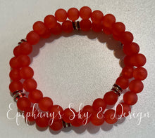 Load image into Gallery viewer, BRACELETS: FROSTED (Round) Beads