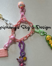 Load image into Gallery viewer, BRACELETS: 80’s Plastic Charm Bracelets