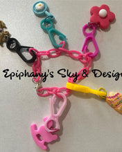 Load image into Gallery viewer, BRACELETS: 80’s Plastic Charm Bracelets
