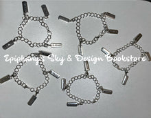 Load image into Gallery viewer, BRACELETS: Charm Bracelets (rectangular) Inspirational Words Bracelets