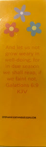 BOOKMARKS: Galations 6:9